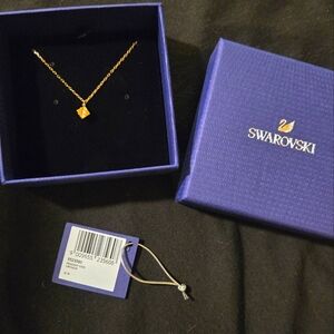 Swarovski dice necklace